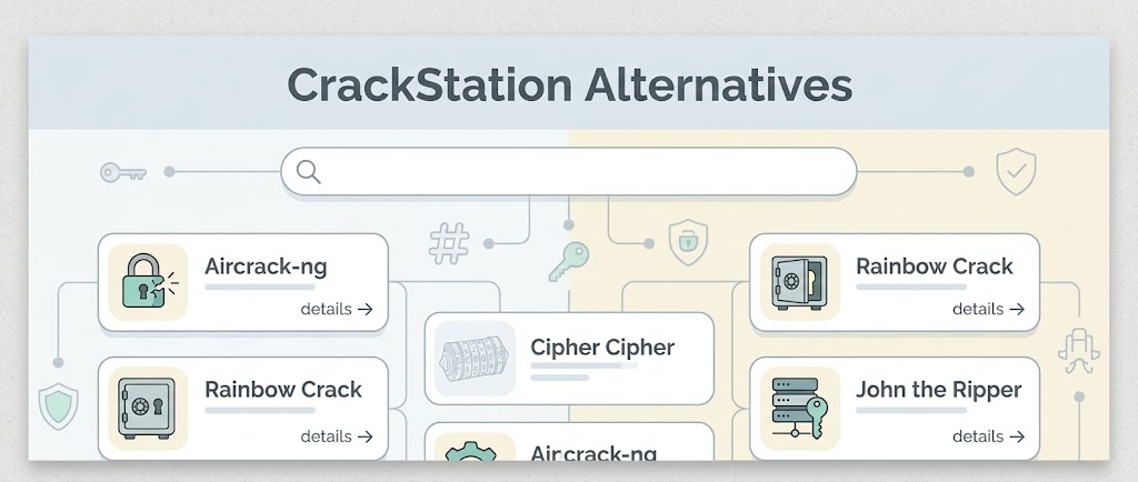 CrackStation and hashes.com alternatives