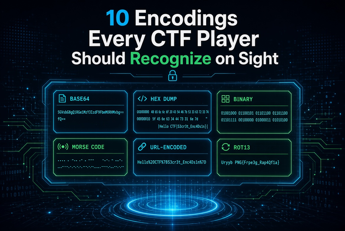Encodings every CTF player should recognize
