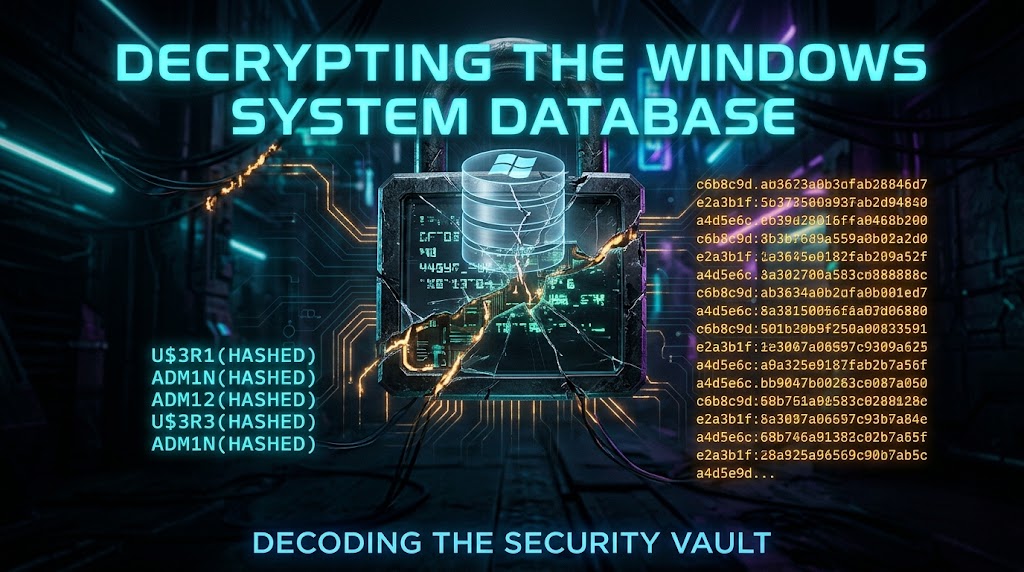How Windows stores passwords